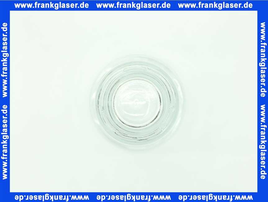 122100090 Derby Top Glas Flasche für Flüssigkeitsspender Kristallglas VIGOUR