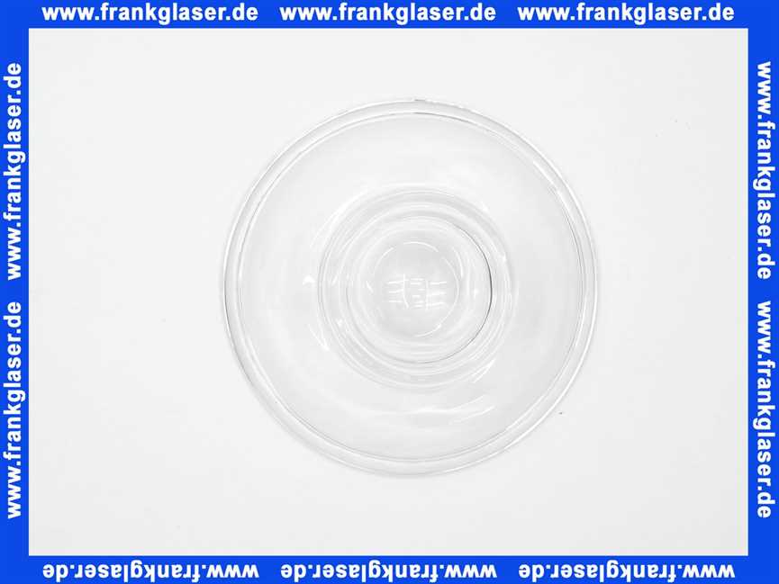 Derby Top Ersatzseifenschale Glas-Seifenschale Durchmesser 106mm