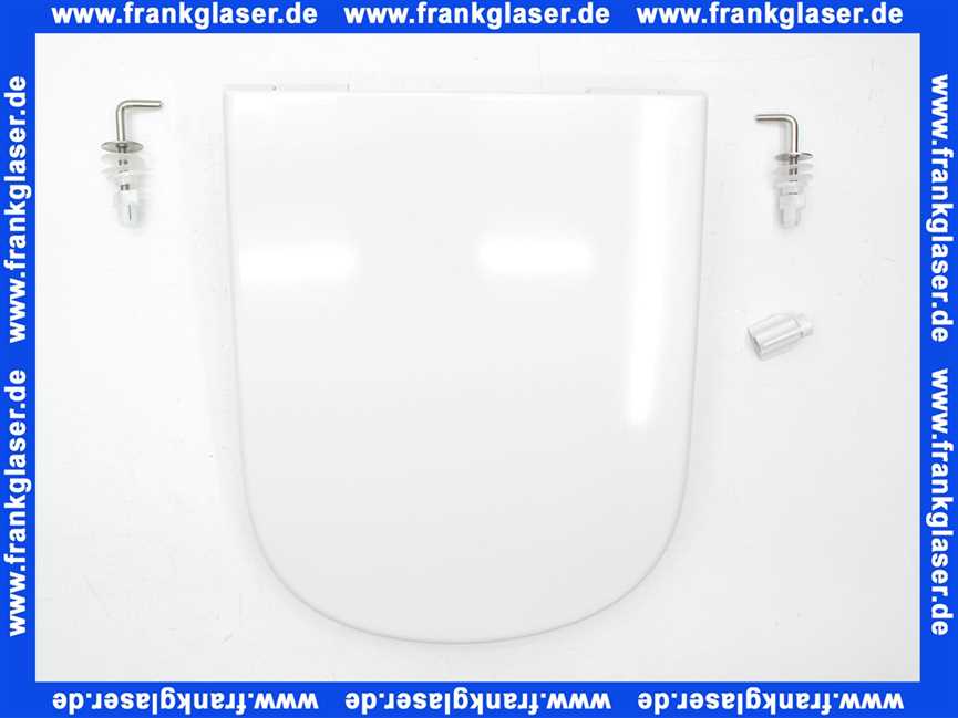 526472 Derby Wc-Sitz Derby Style mit Deckel Scharniere Edelstahl weiß