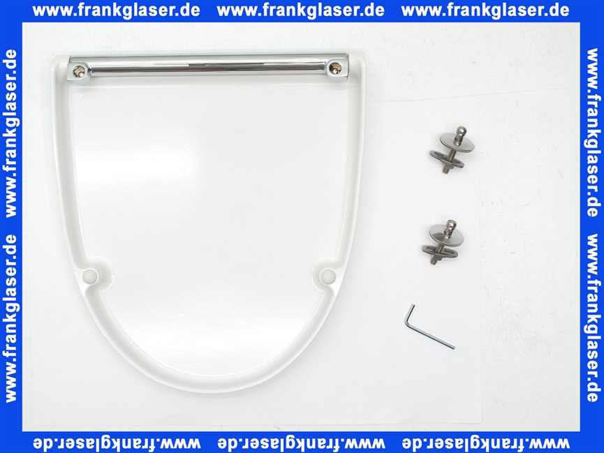 DERBYUDAS Derby Deckel für Urinal weiss mit Absenkautomatik Metallscharniere verchromt abnehmbar Vigour