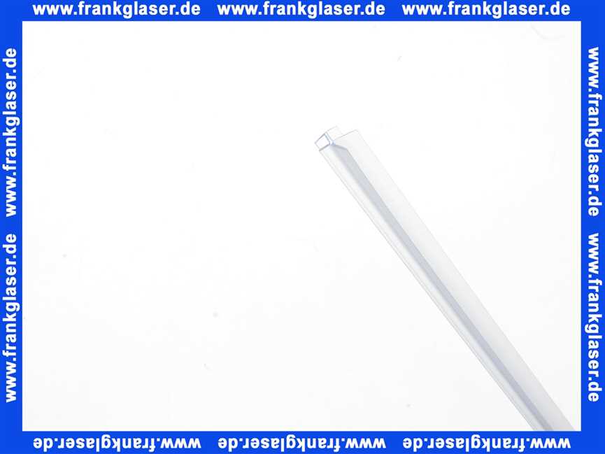 GUMF074 Derby Top vela 2000 - Abtropfdichtung horizontal für ESG 6 mm