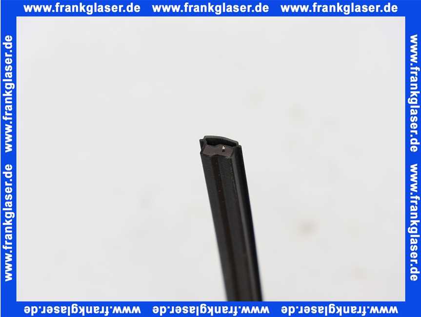 GUML016 DerbyTop Dichtung Magnet Magnetleiste zu Duschabtrennung zu GR2P 1950mm lang Schwarz
