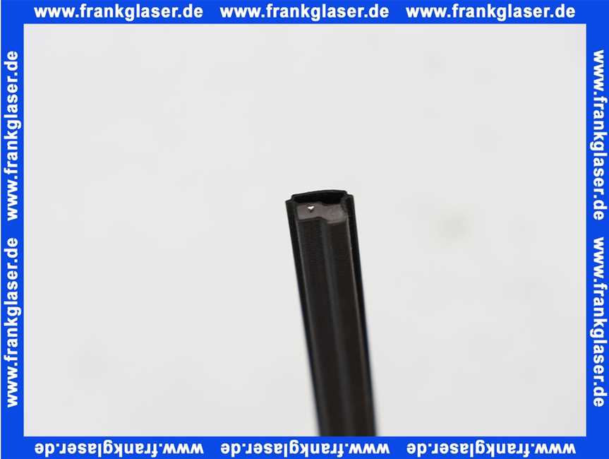 GUML016 DerbyTop Dichtung Magnet Magnetleiste zu Duschabtrennung zu GR2P 1950mm lang Schwarz