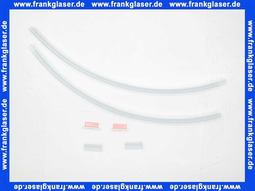 069691 Derby Top Ablaufprofilsatz für Viertelkreis 2flg.