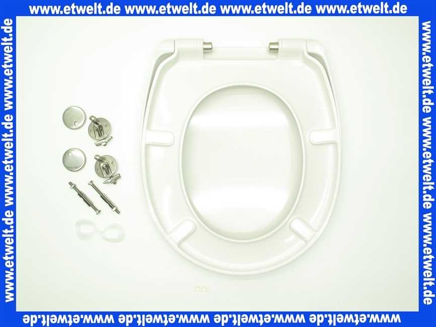 2959120 Diana WC-Sitz SC weiß mit Take off Edelstahlscharnier (Nachfolgeartikel)