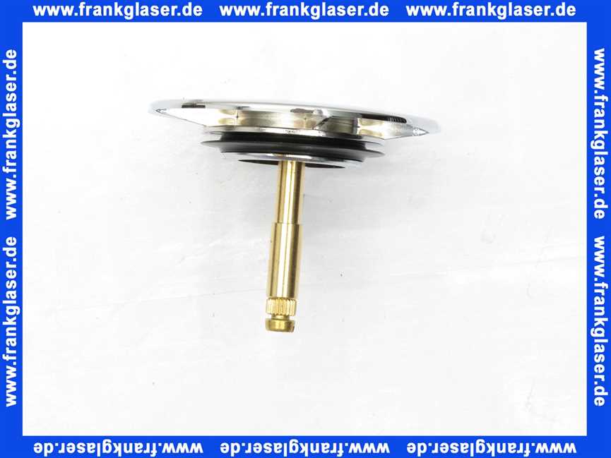 70504 Diana Ventilstopfen Stopfen Ablaufstopfen chrom