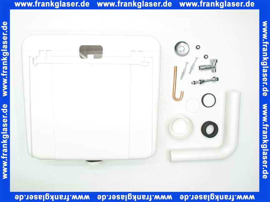 794870602 DIANA TOP PVC-Spülkasten 9 Liter in Weiss