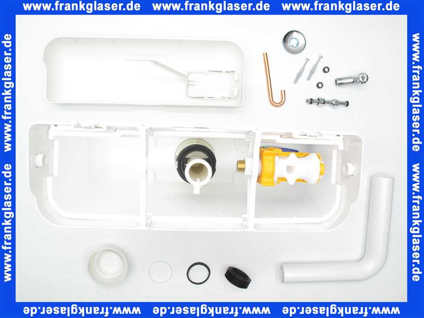 794870602 DIANA TOP PVC-Spülkasten 9 Liter in Weiss