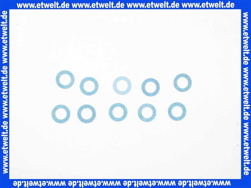 Dichtung für Heizungsverschraubung 1/4 Zoll 15 x 24 x 2 1 Stück