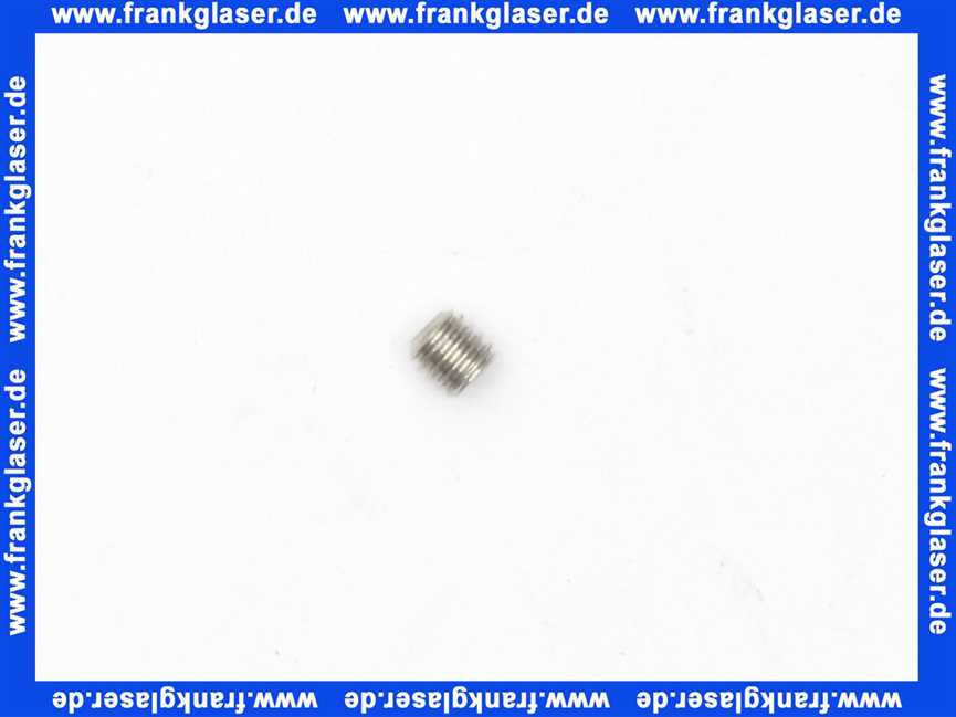 Gewindestift mit Innensechskant DIN913-M4 x 4 - A2