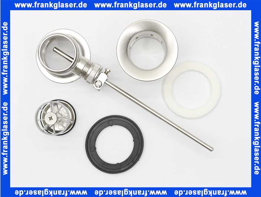 0411010010006 Dornbracht Ablaufgarnitur in Platin Matt