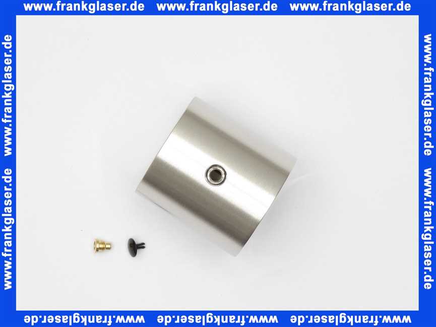 Dornbracht Griff für Thermostat Ersatzteile 04173300401 D. 46 x 48 mm platin matt 04173300401-06