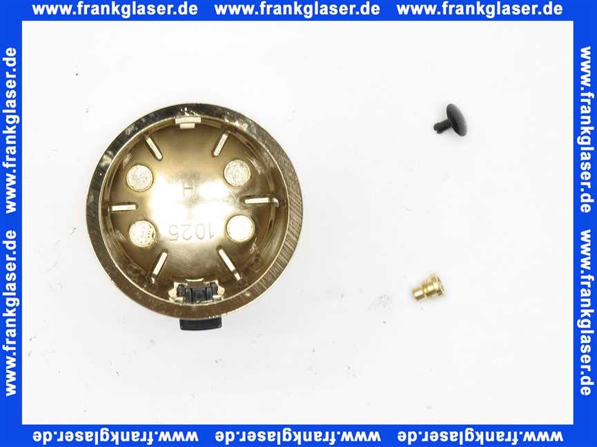 Dornbracht Griff für Thermostat 04173300501 46 x 50 x 56 mm Messing (23k 04173300501-09