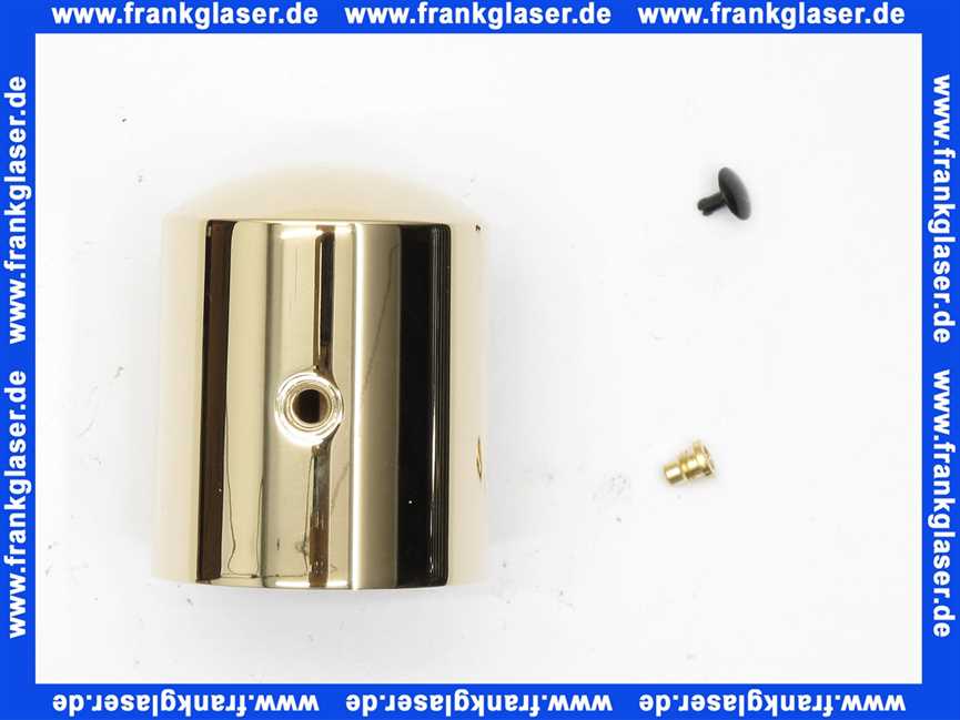 Dornbracht Griff für Thermostat 04173300501 46 x 50 x 56 mm Messing (23k 04173300501-09