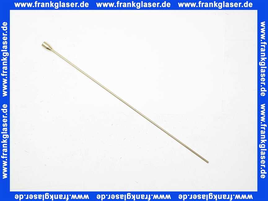 0420240318009 Dornbracht Zugstange mit Knopf Ersatzteile 04202403180 messing