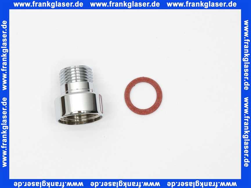 Dornbracht Nippel Reduziernippel Ersatzteile 04240300300 D. 30 x 32 mm chrom 04240300300-00