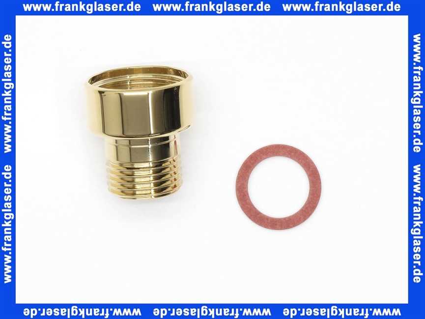 Dornbracht Nippel Reduziernippel Ersatzteile 04240300300 D. 30 x 32 mm Messing (23kt) 04240300300-09