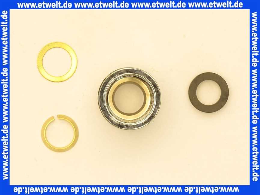 0424042200100 Dornbracht Verschraubung kpl. Ersatzteile 04240422001 chrom