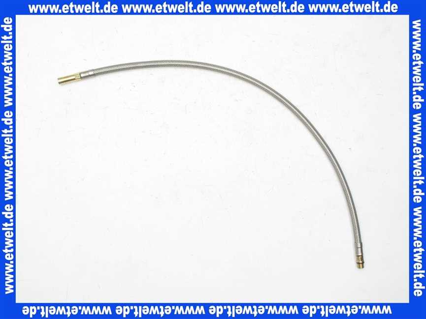 Dornbracht Druckschlauch Ersatzteile 04300401700 M10x1 x 600 mm 0430040170090