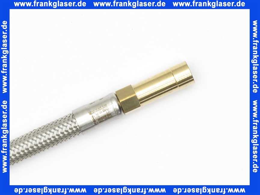 Dornbracht Druckschlauch Ersatzteile 04300410000 M8x1 x 3/8 x 420 mm 0430041000090