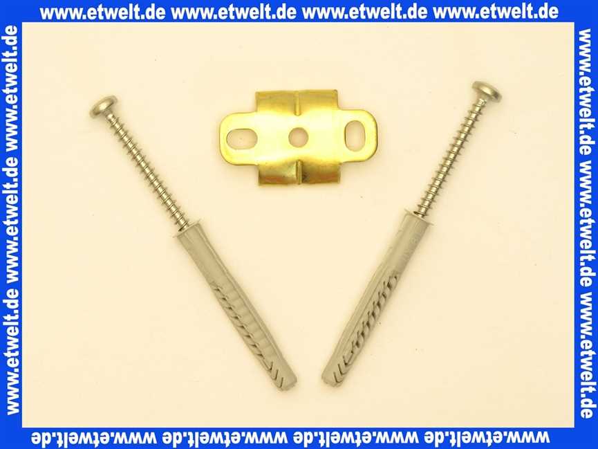 Dornbracht Befestigungssatz Ersatzteile 05172071700 35 x 65 x 7 mm 0517207170090