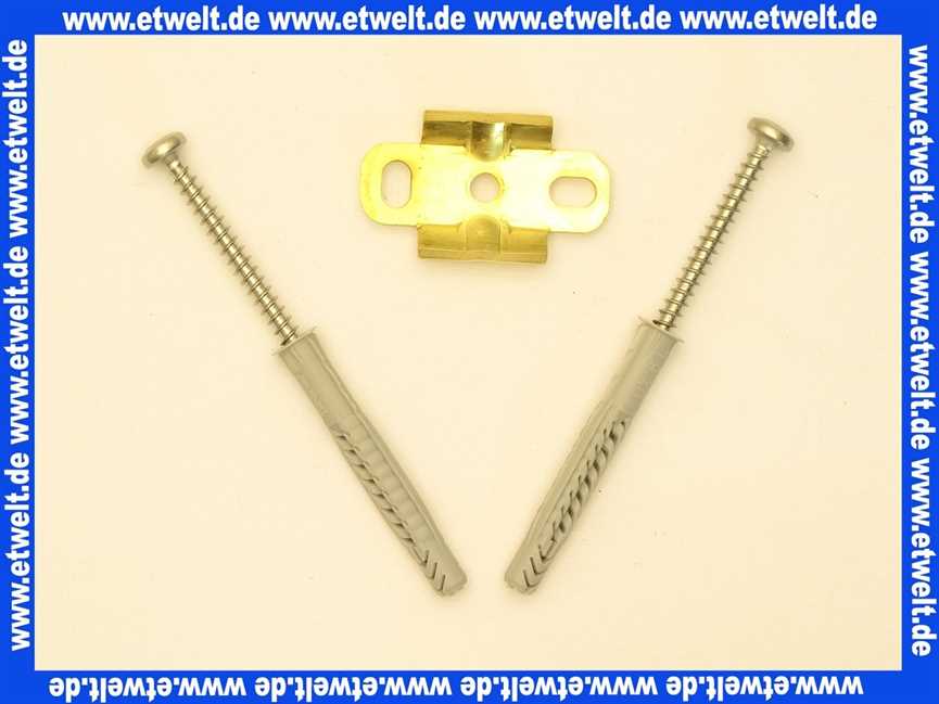 Dornbracht Befestigungssatz Ersatzteile 05172071700 35 x 65 x 7 mm 0517207170090