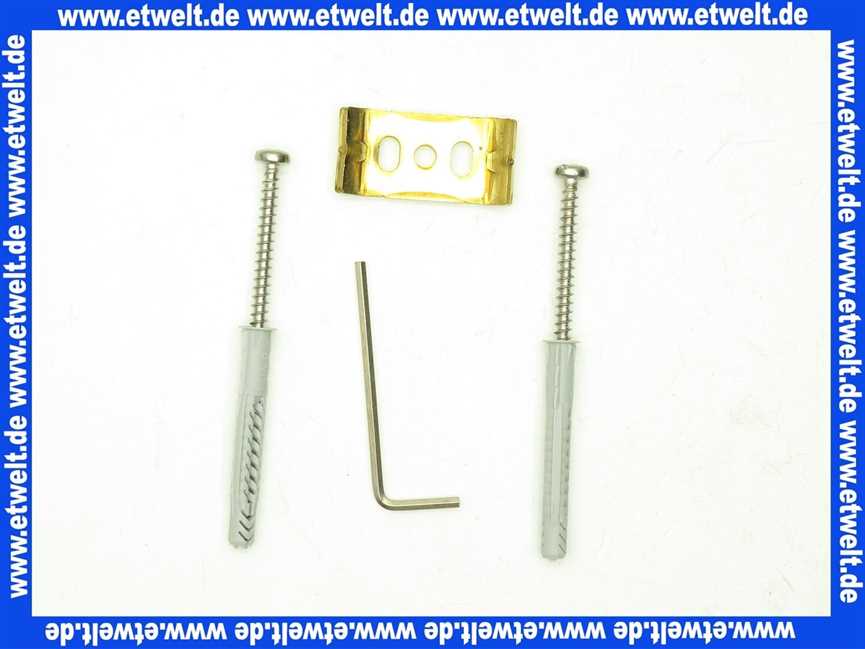 Dornbracht Befestigungssatz Ersatzteile 05172073600 40 x 60 x 20 mm 0517207360090
