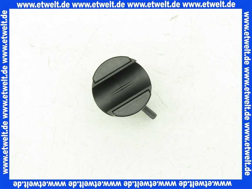 Dornbracht Schieber Ersatzteile 05301250002 D. 18 mm schwarz matt 05301250002-33