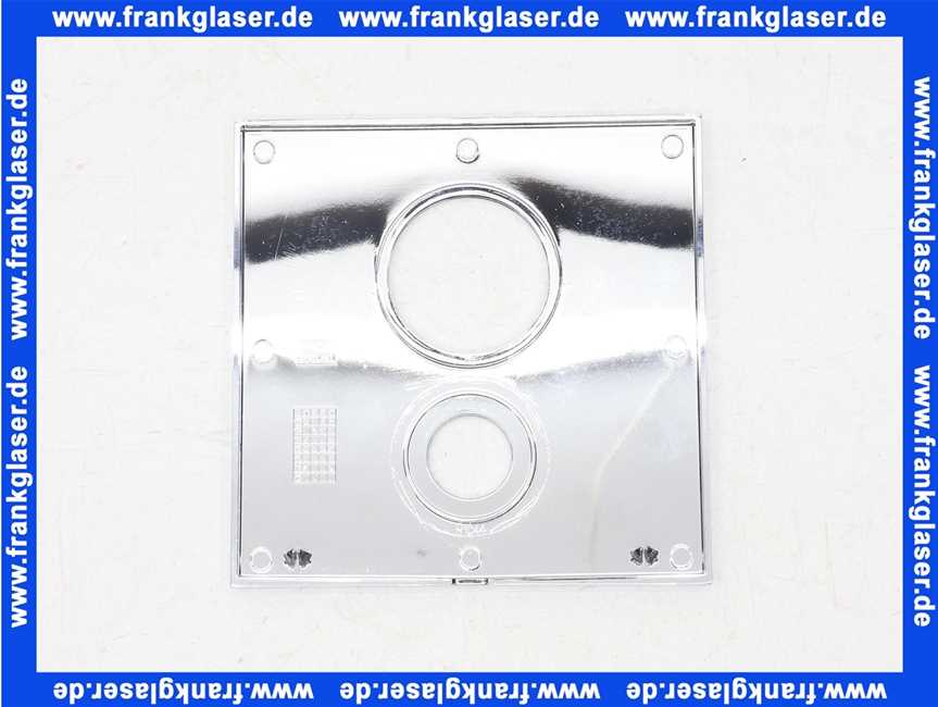 Dornbracht xSTREAM Rosette Ersatzteile 091102131 154 x 154 x 9,5 mm chrom 091102131-00