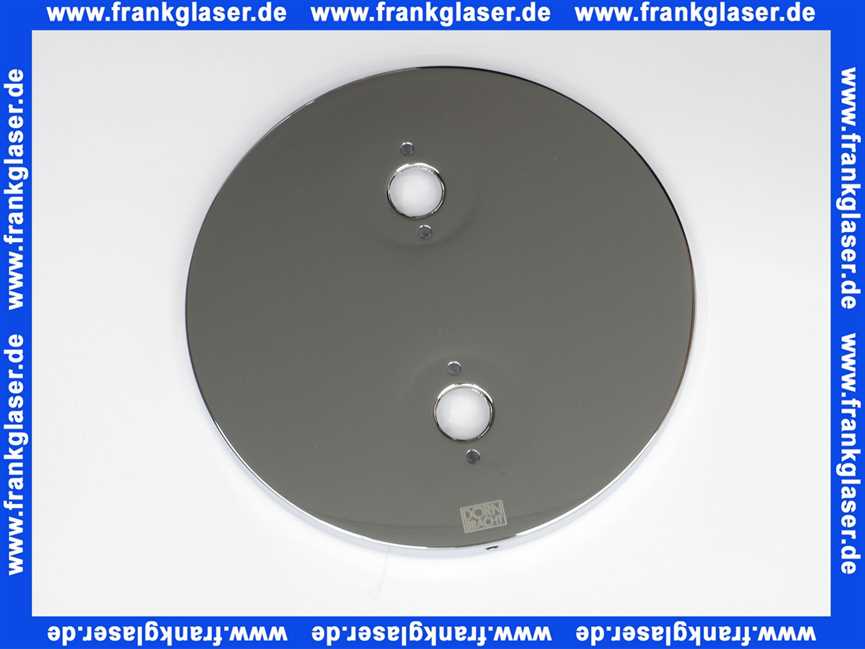09110224200 Dornbracht Abdeckpl. für UP-Therm. Ersatzteile 091102242 chrom