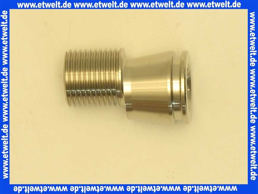 09110403707 Dornbracht Anschluss Ersatzteile 091104037 roh vernickelt