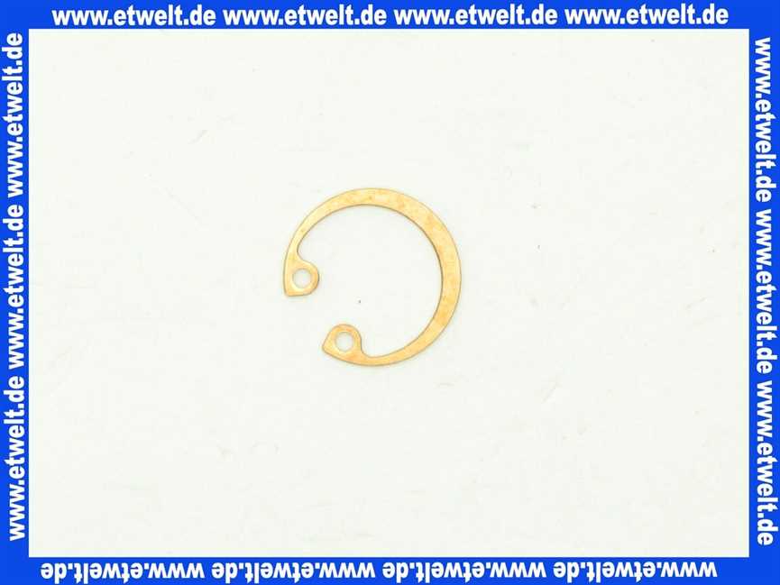 Dornbracht Ring Sicherungsring Ersatzteile 091601014 D. 15 x 1 mm 09160101490