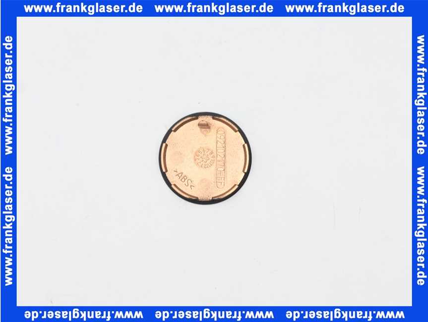 Dornbracht Kappe für Stabhandbrause 092102170 D. 26,6 x 5 mm Schwarz matt 092102170-33