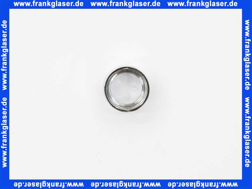 Dornbracht Luftsprudlerhülse Ersatzteile 092301014 D. 21 x 19 mm chrom 092301014-00