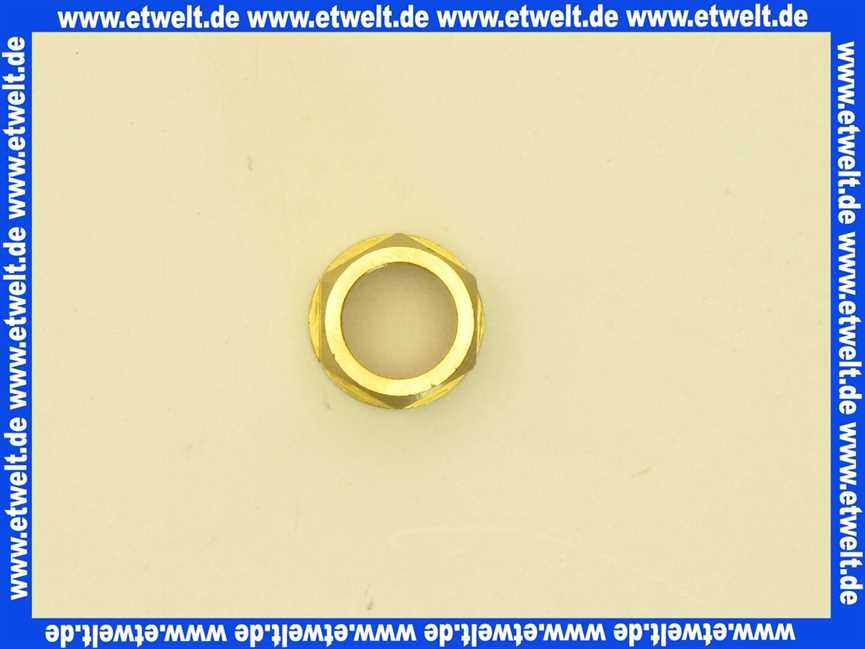 Dornbracht Bef. Überwurfmutter Ersatzteile 092330023 M15 x 1 09233002390