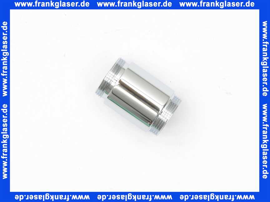 Dornbracht Nippel Ersatzteile 09240311520 D. 22 x 33 mm chrom 0924031152000