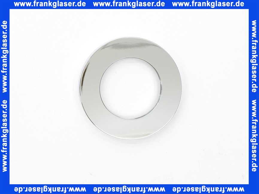 Dornbracht Rosette Ersatzteile 092722040 D. 60 x D. 35 x 9 mm chrom 092722040-00
