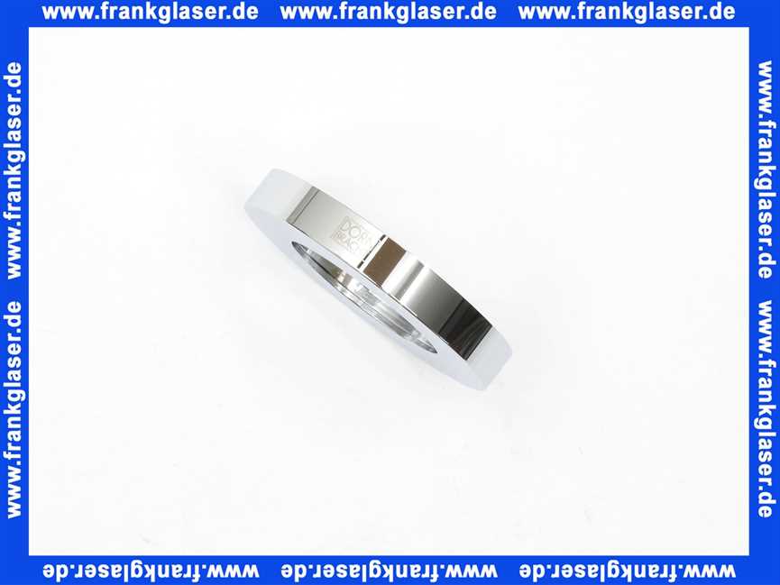 Dornbracht Rosette Ersatzteile 092722040 D. 60 x D. 35 x 9 mm chrom 092722040-00