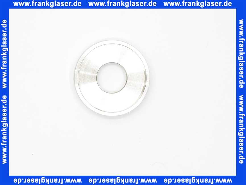 Dornbracht Rosette DB Logo Ersatzteile 092722503 D. 55 x D. 27 x 9 mm platin ma 092722503-06