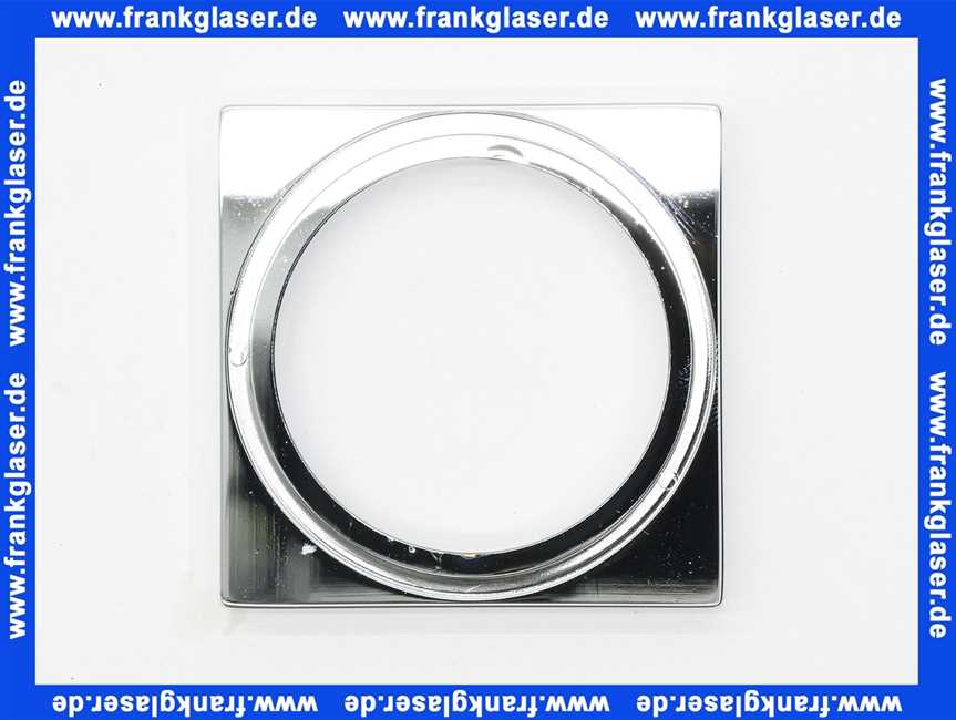 09277800700 Dornbracht Rosette EHM-WT MEM 092778007 chrom Rosette 55x55 Seitenteil, MEM