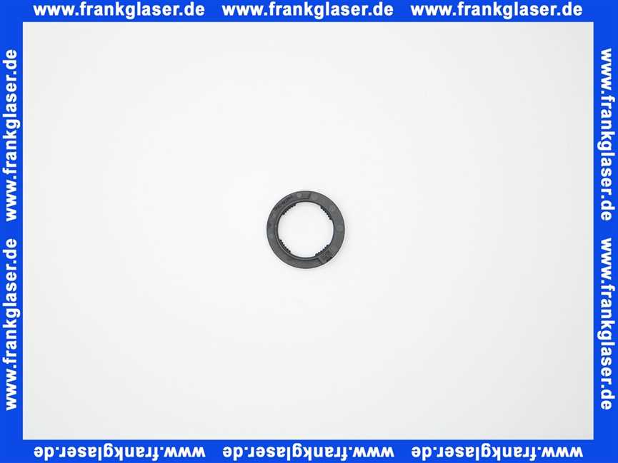 092810189 Dornbracht Temperaturbegrenzungsring Thermostat in schwarz