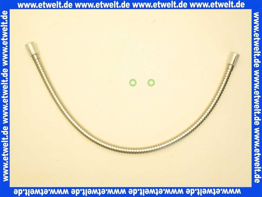 09300206500 Dornbracht Metall-Brauseschlauch Ersatzteile 093002065 chrom