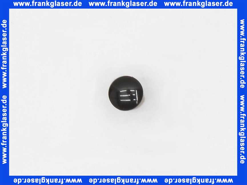 Dornbracht Abdeck. Ersatzteile 093120049 schwarz 093120049-13