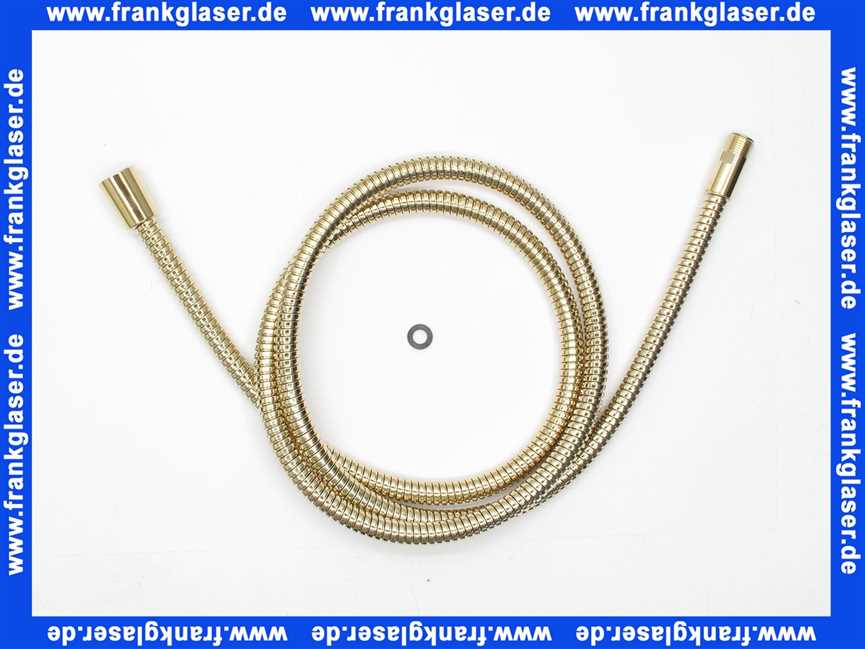 2832297009 Dornbracht Metall-Brauseschlauch Ersatzteile 28322970 1750 mm messing