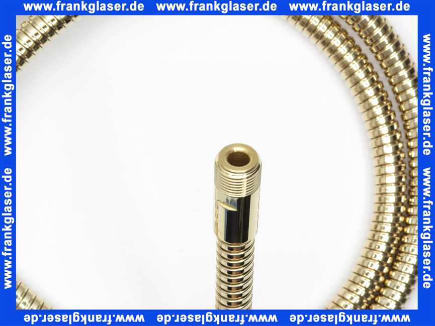2832297009 Dornbracht Metall-Brauseschlauch Ersatzteile 28322970 1750 mm messing