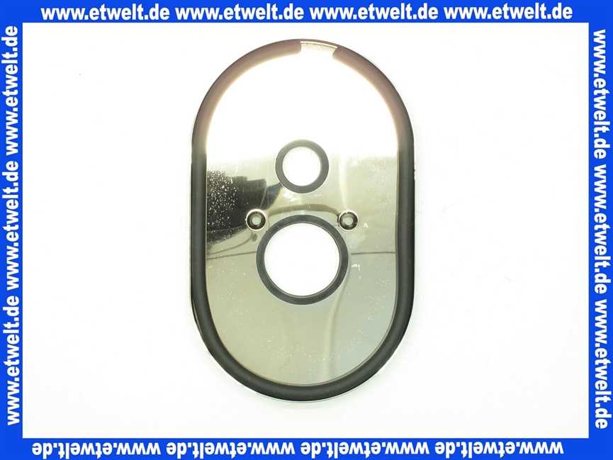 Dornbracht Abdeckung Ersatzteile 90110205100 265 x 170 x 65 mm chrom 90110205100-00