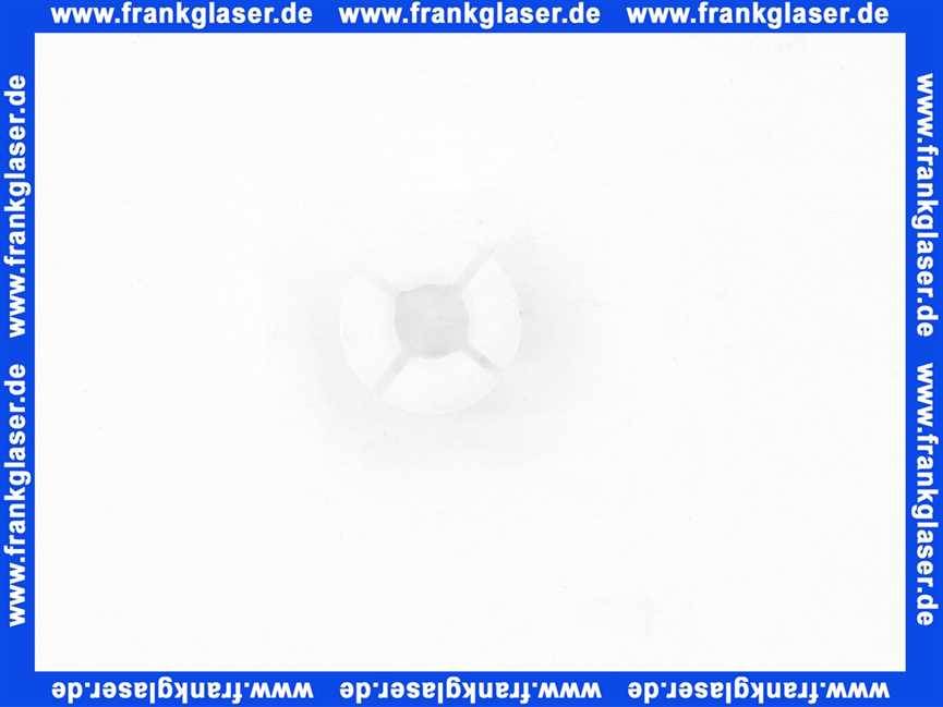 Dornbracht Rastbuchse , weiß Ersatzteile 90121200200 D. 15 x 12 mm 9012120020090