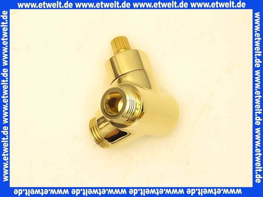 9017090450109 Dornbracht Umstellung, messing