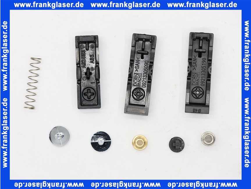 9021330110013 Dornbracht Reparatursatz für Thermostatgriff , schwarz