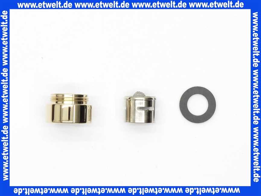 9023011130009 Dornbracht Luftsprudler kpl. Ersatzteile 90230111300 messing